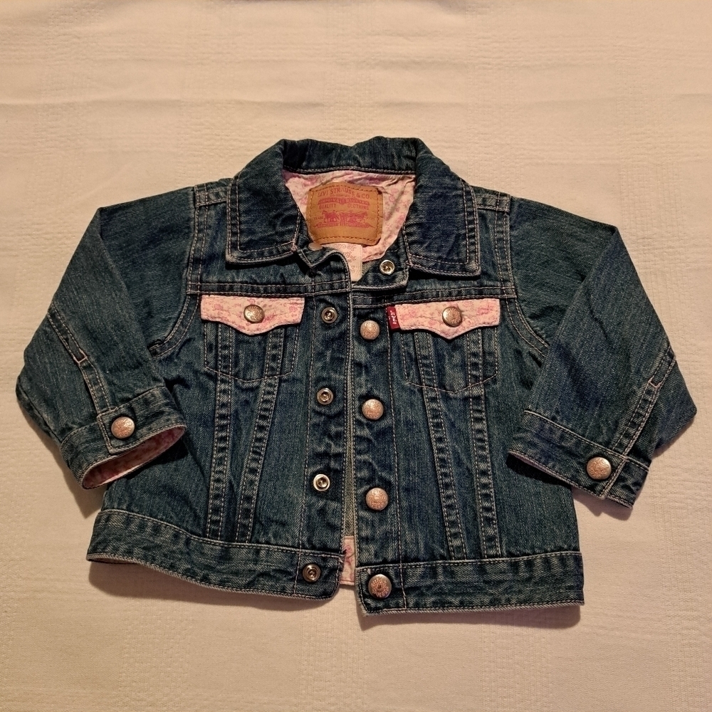 Levis toddler jean jacket 18 months